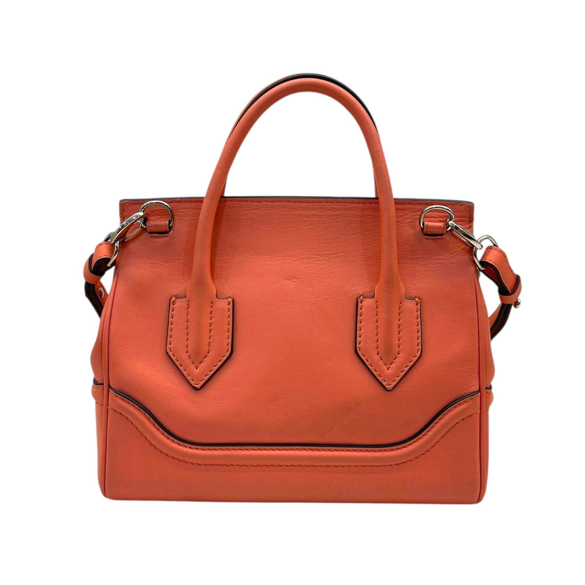 Versace Pink Leather Palazzo Empire Bag