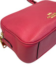 Coach Red Sadie Medium Crossbody Bag