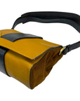 Marni Colour-Block Leather Crossbody Bag