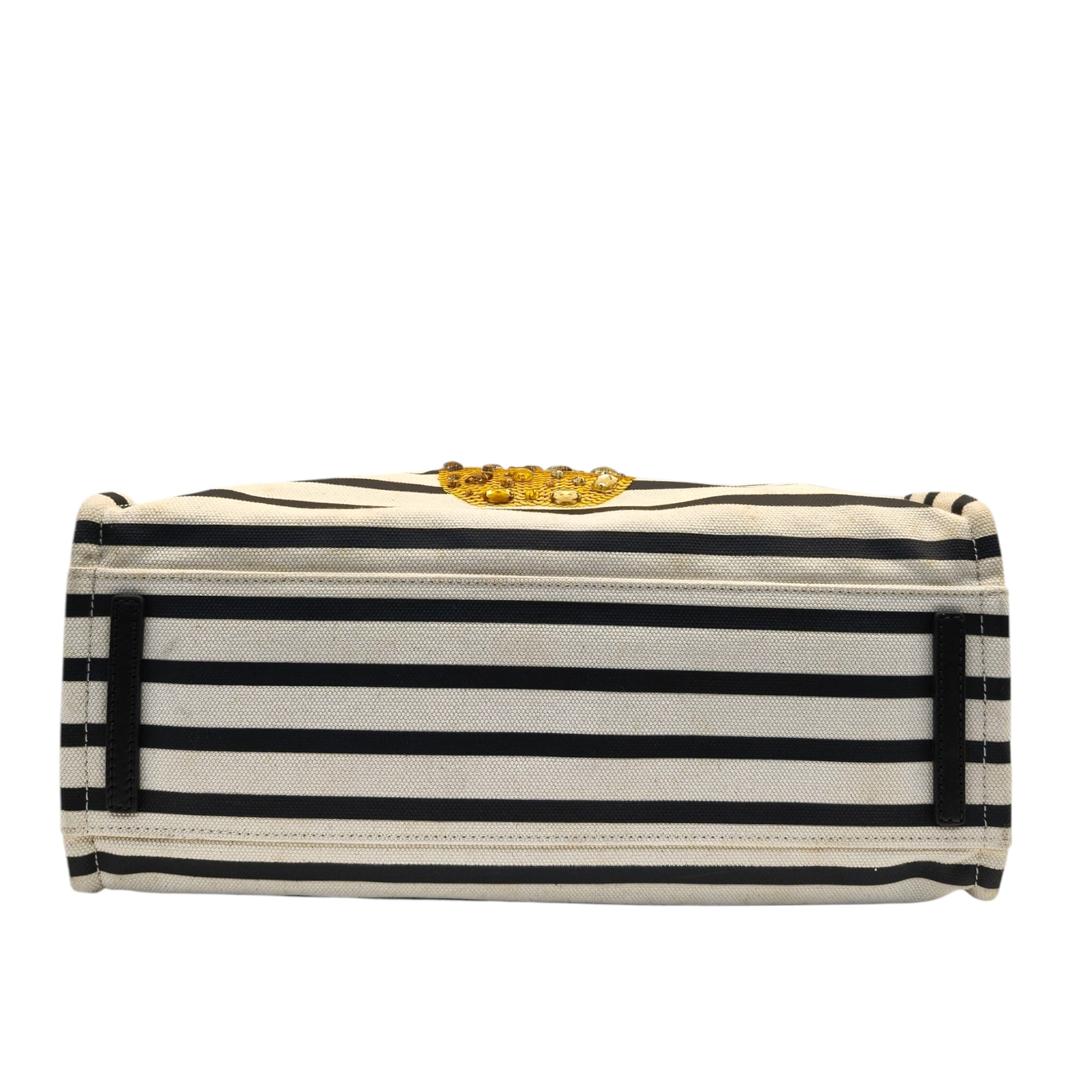 Kate Spade By The Pool Canvas Pineapple Mega Original Bag