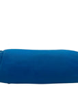 Hermes Blue/Brown Canvas and Leather Herbag Zip Bag