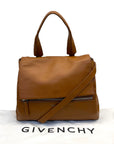 Givenchy Brown Leather Pandora Pure Medium Bag