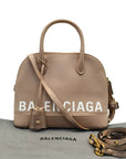 Balenciaga Beige Leather XXS Ville Satchel