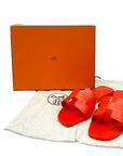 HERMES ORANS RED SIZE EU 39