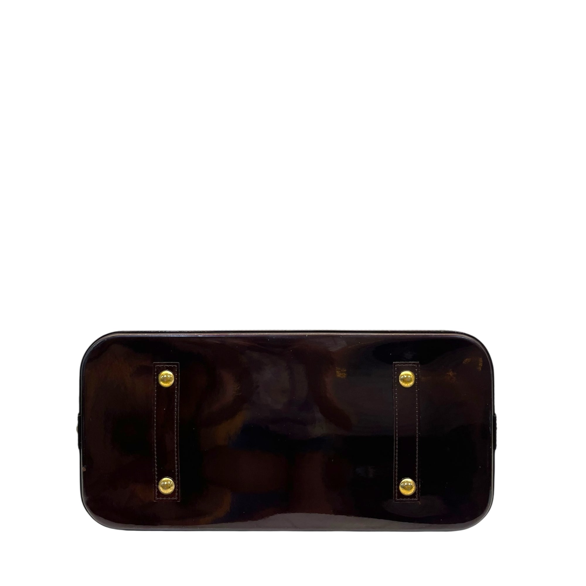 Louis Vuitton Amarante Monogram Vernis Alma PM Bag