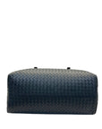 Bottega Veneta Grey Intrecciato Leather Medium Roma Tote Bag