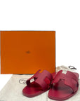 Hermes Oran EU 39 (Maroon)