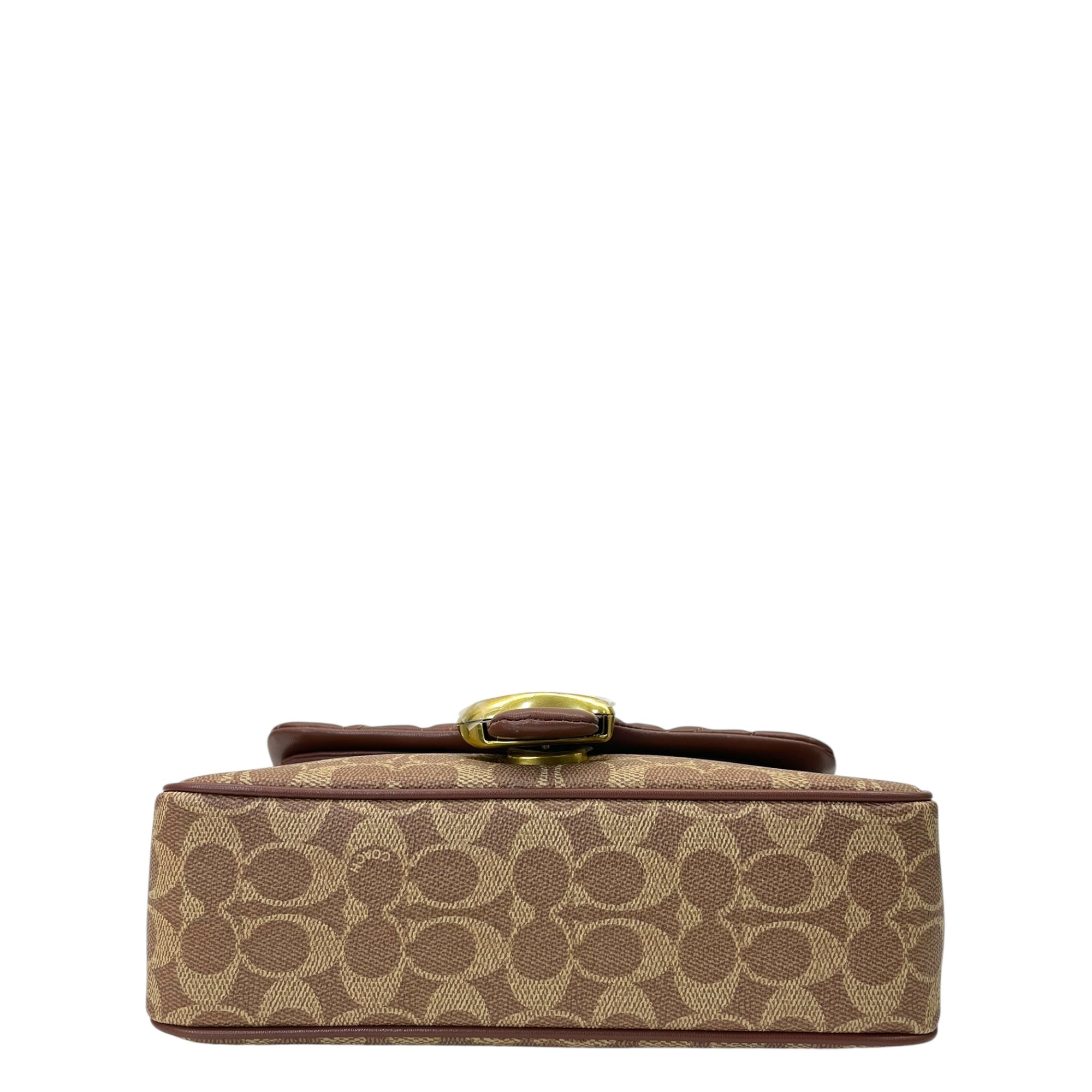 Coach Tabby Shoulder Bag 26 in Signature Canvas With Quilting