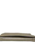 Gucci Gold Pebbled Leather Soho Clutch