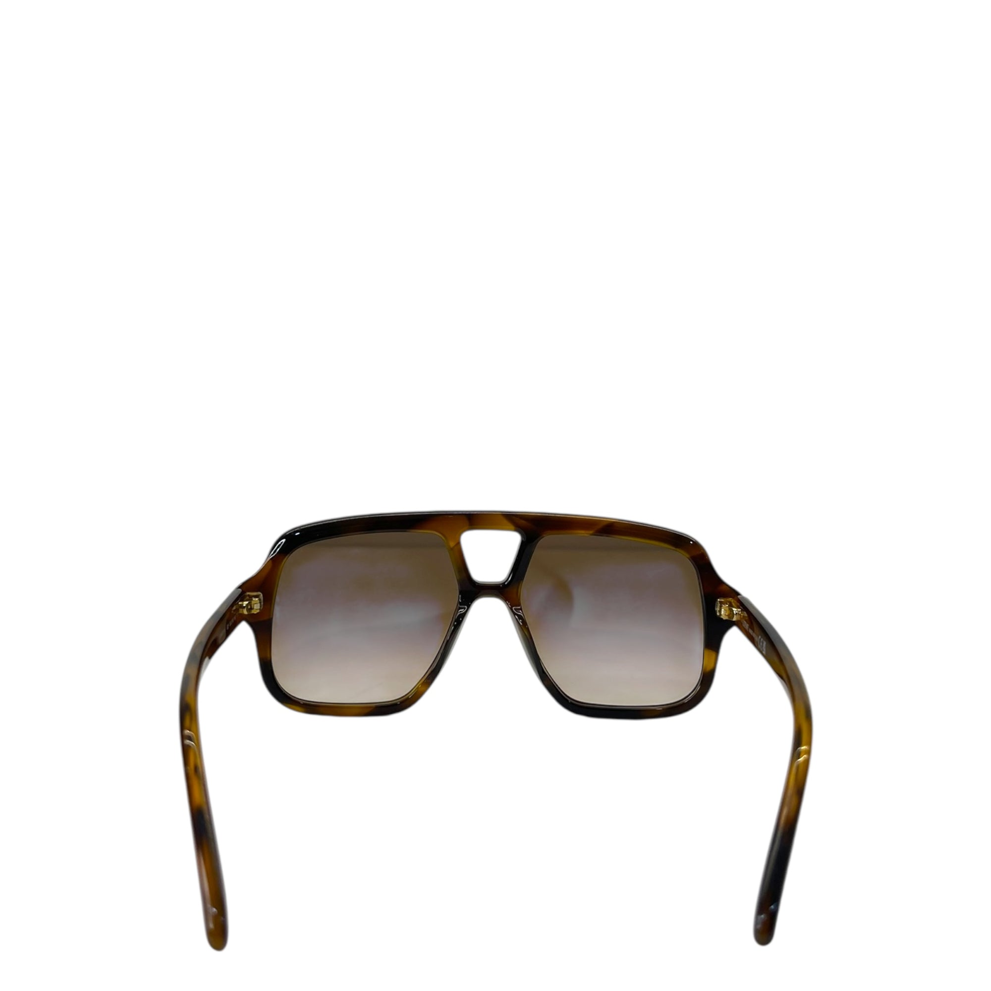 LOEWE EYEWEAR Aviator-style tortoiseshell acetate sunglasses