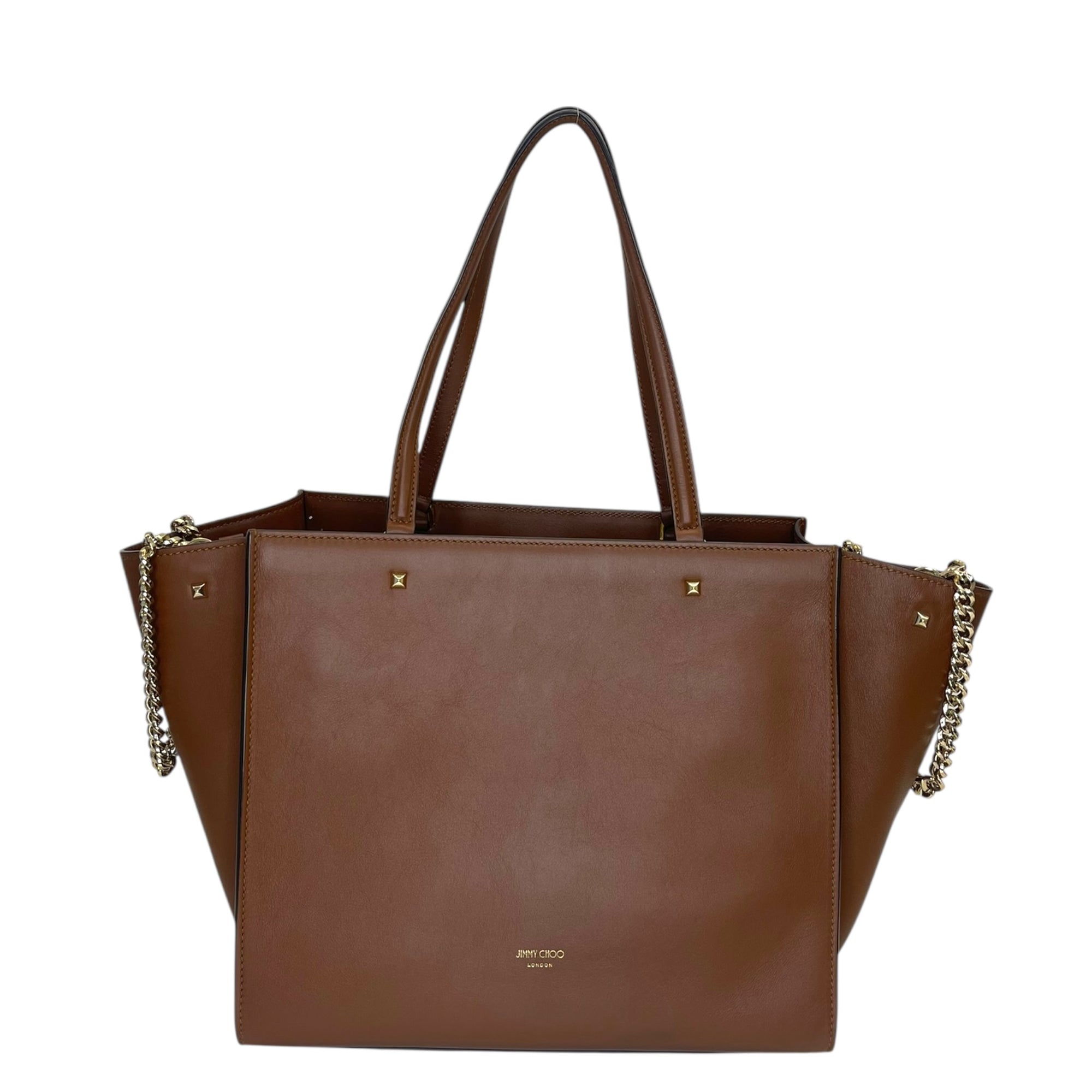 Jimmy Choo Varenne Smooth Calf Leather Tote Bag