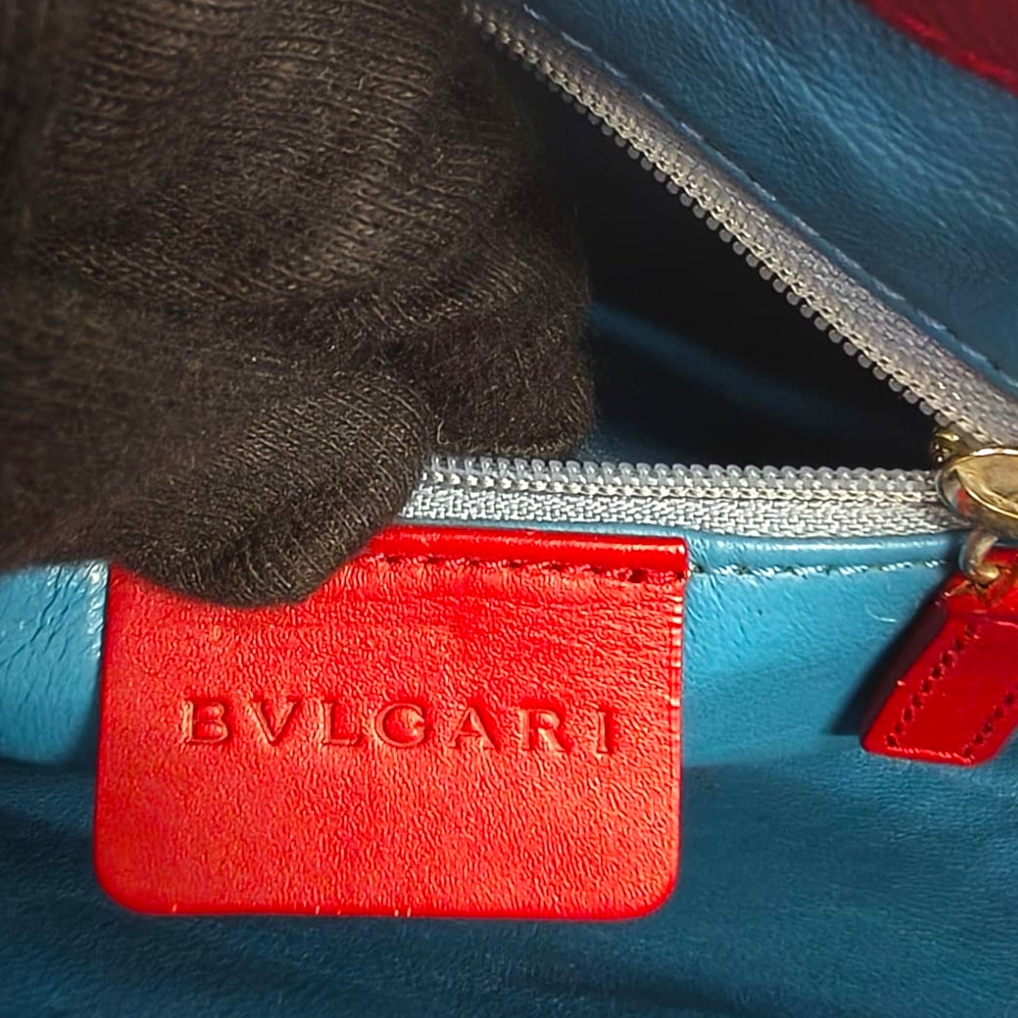 Bvlgari Leather Small Mathlida Shoulder Bag