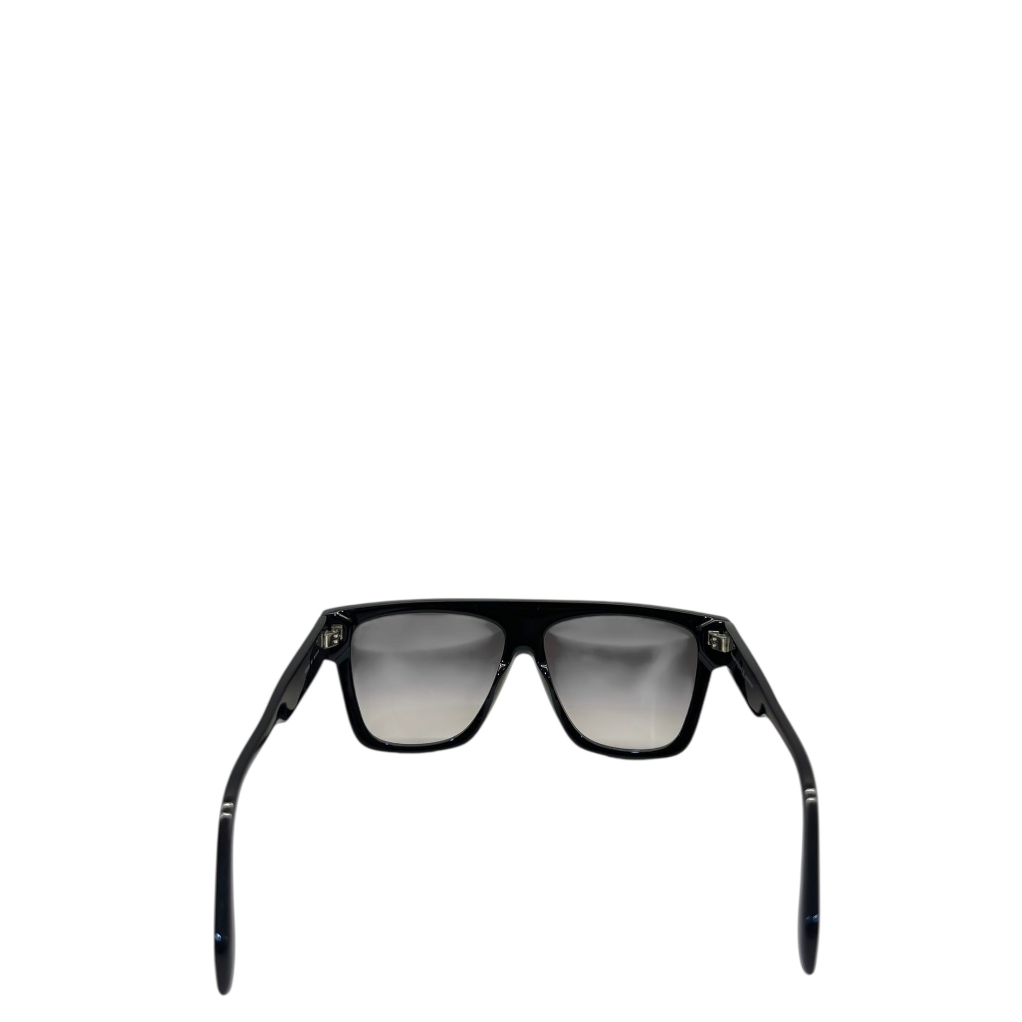 Alexander McQueen Rectangular Sunglasses in Black/Smoke