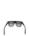 Alexander McQueen Rectangular Sunglasses in Black/Smoke