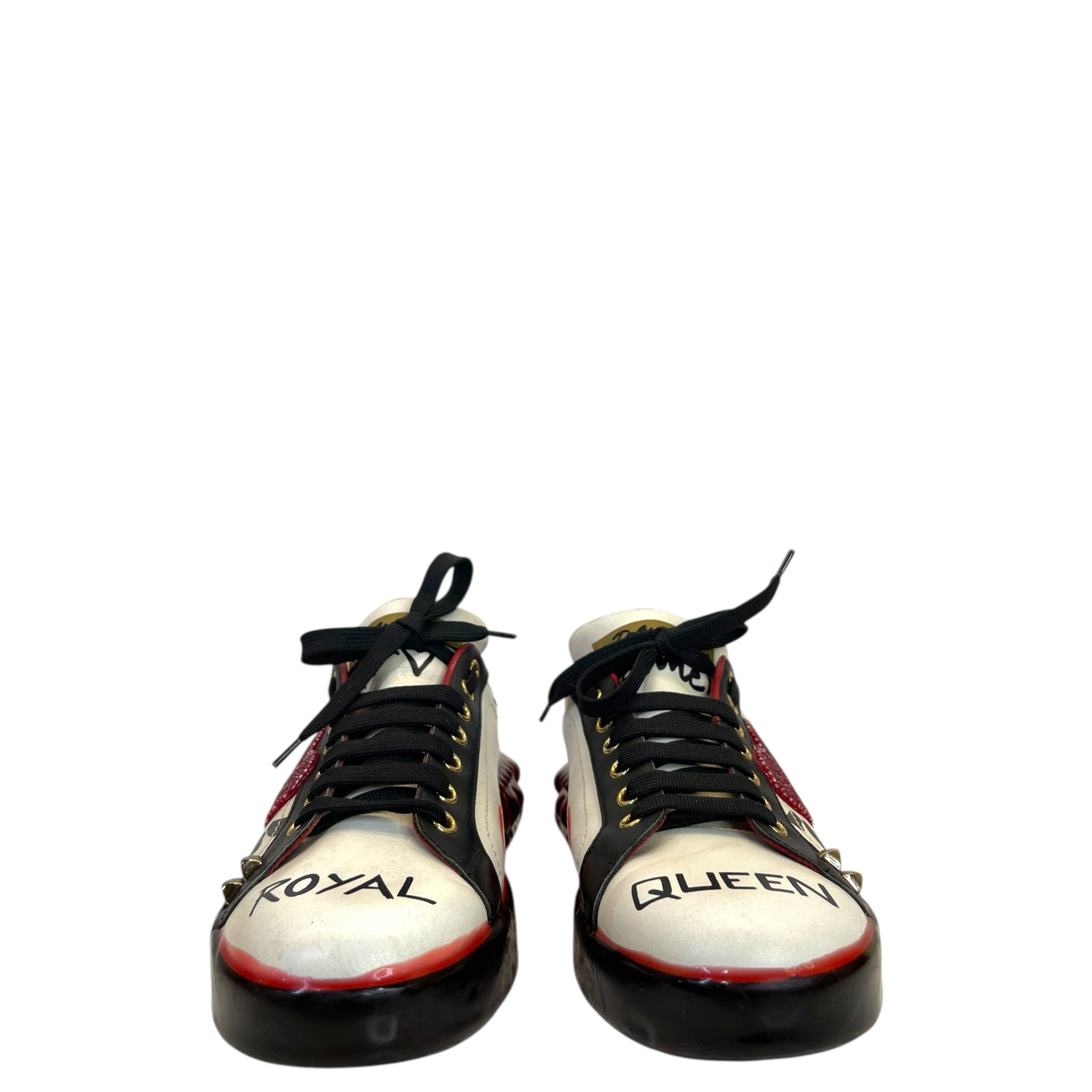 Dolce & Gabbana Portofino Sneakers White/Red EU 39