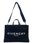 Givenchy Black Canvas Medium G Tote Bag