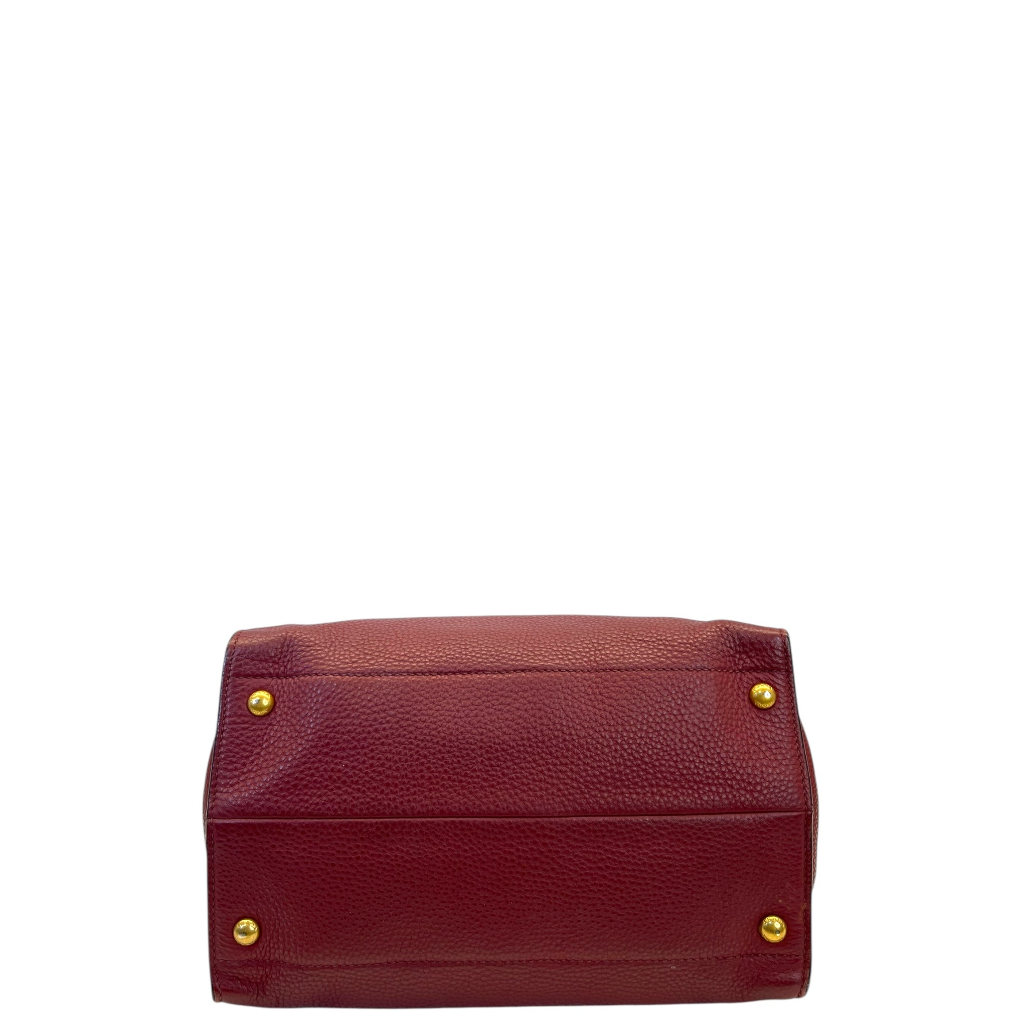 Prada Vitello Daino Leather Tote Bag