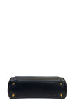 Valentino Garavani Rockstud Alcove Shoulder Bag Black Leather