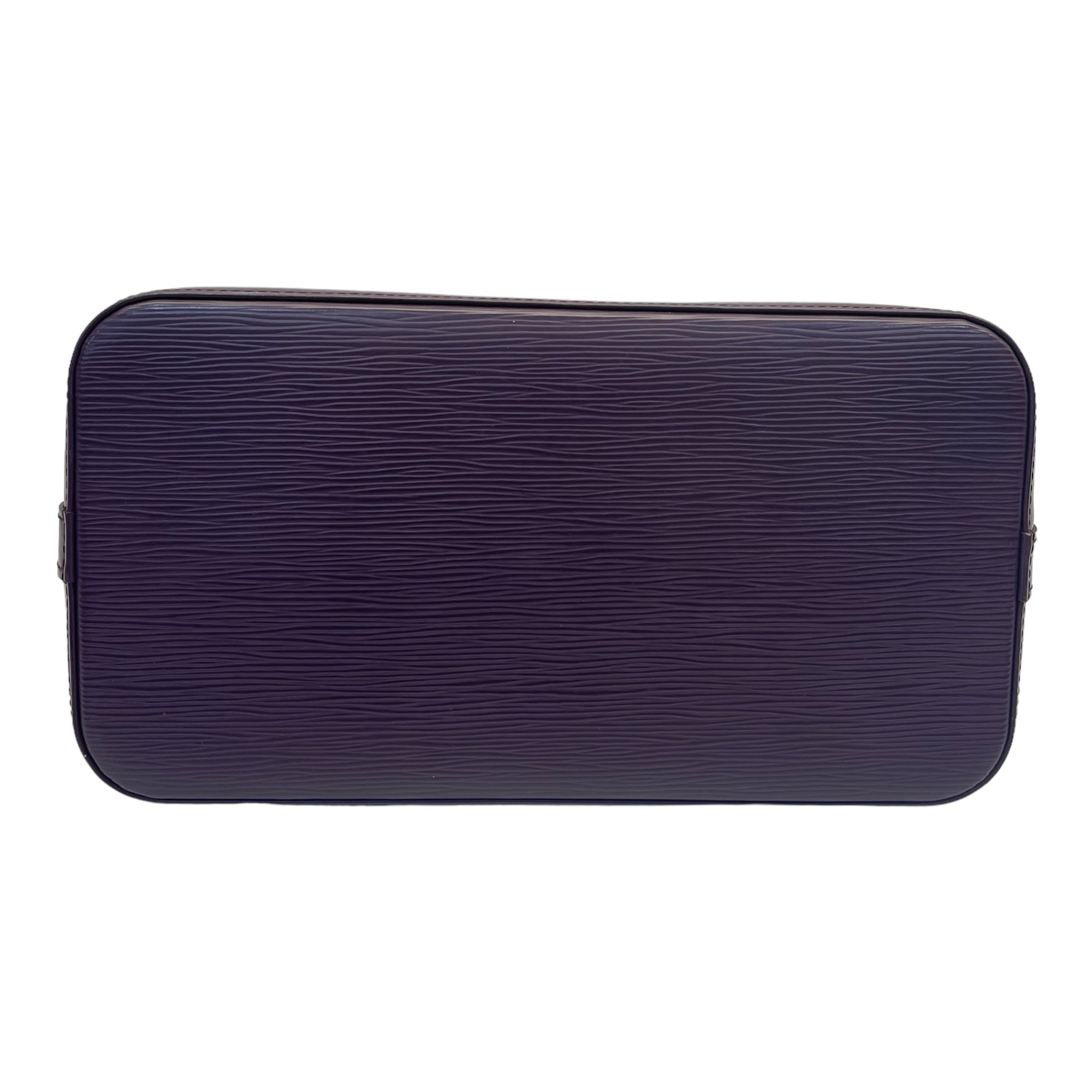 Louis Vuitton Purple Epi Leather Alma PM Bag