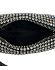 Alexander Wang Heiress Pouch In Crystal Mesh Medium