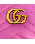 Gucci GG Marmont Shoulder Bag Matelasse Leather Mini