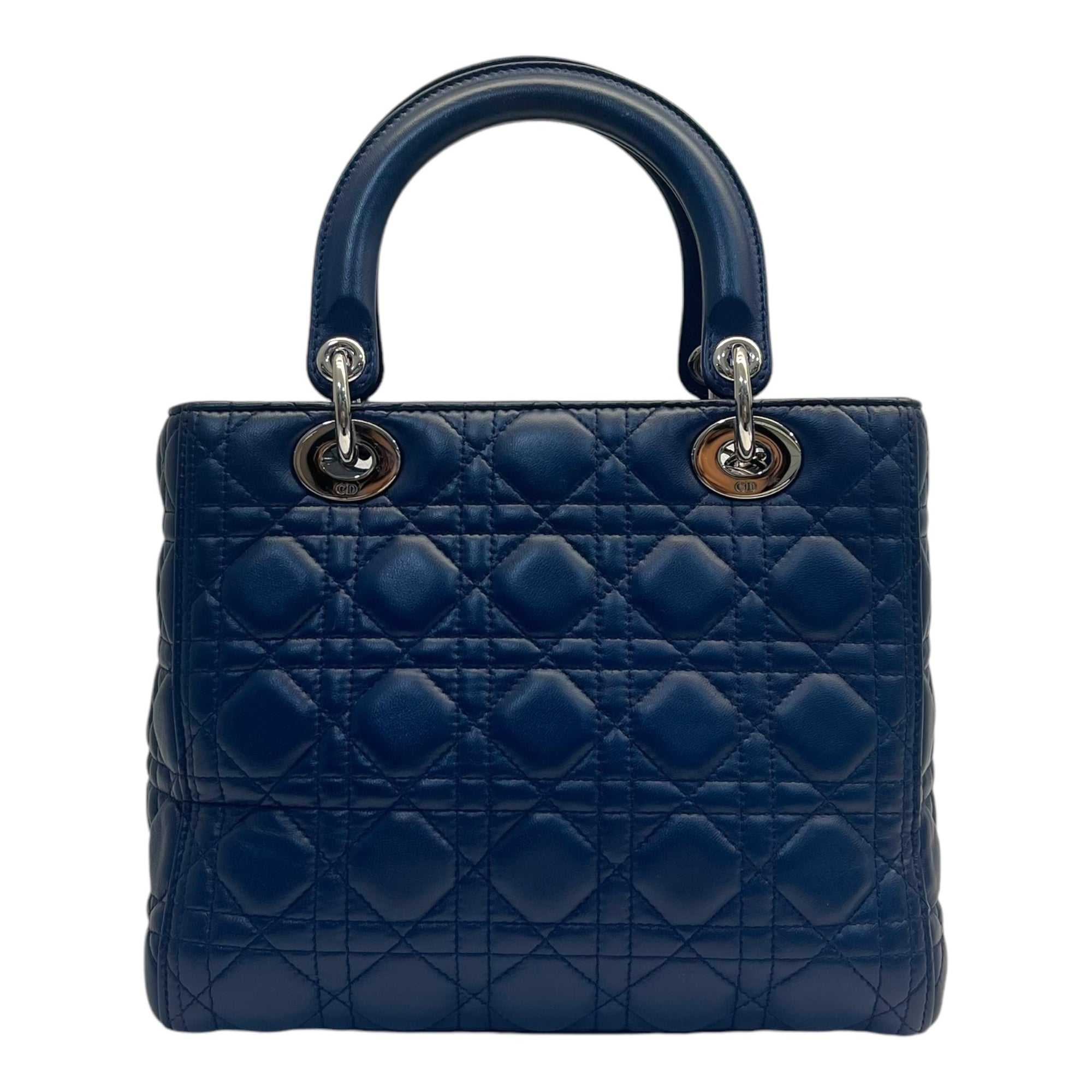 Lady Dior Medium Dark Blue