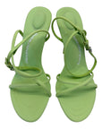 Alexander Wang Green Tie Up Sandals EU 38