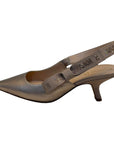 Dior Slingbacks Shimmer Strap EU37
