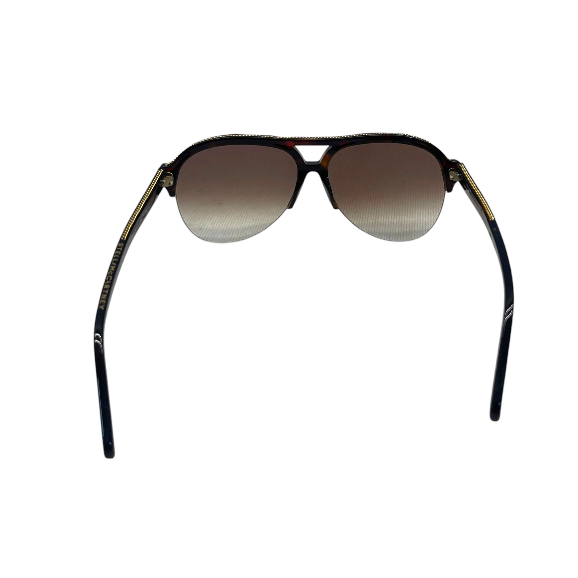 Stella McCartney Aviator Brown Sunglasses