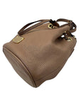 Michael Kors Jules Drawstring Brown Bucket Bag