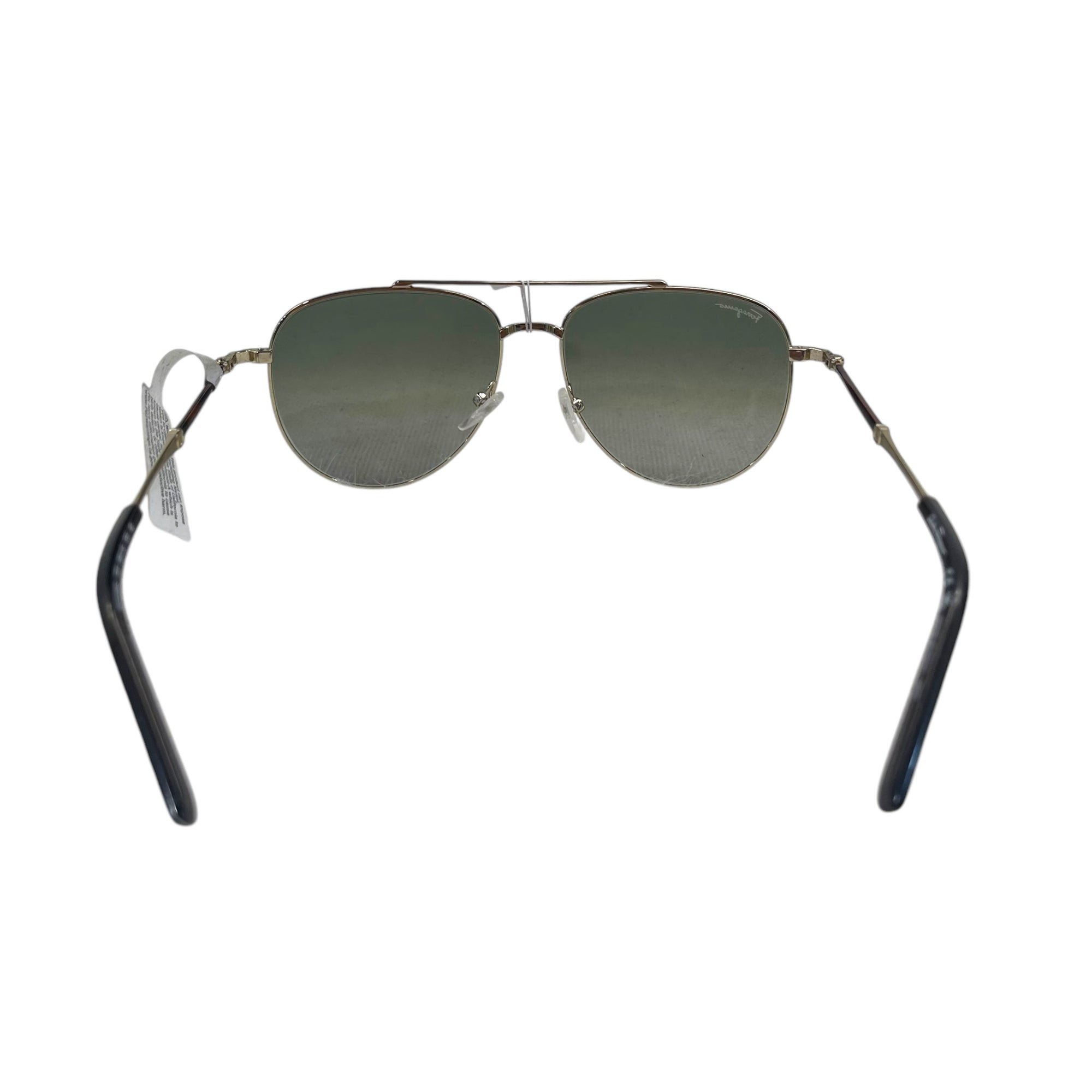 Salvatore Ferragamo Ruthenium Black Sunglasses