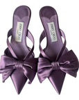 Jimmy Choo Flaca 50 Kitten Heeled Mules EU 35