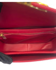 Celine Red Calfskin Leather Crossbody Bag