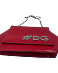 Dolce and Gabbana Red Patent Leather Bag