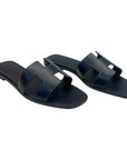 Hermes Orans in Black 39 EU