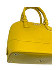 Salvatore Ferragamo Yellow Saffiano Leather Darina