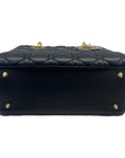 Christian Dior Mini Lady Dior Black Cannage Bag