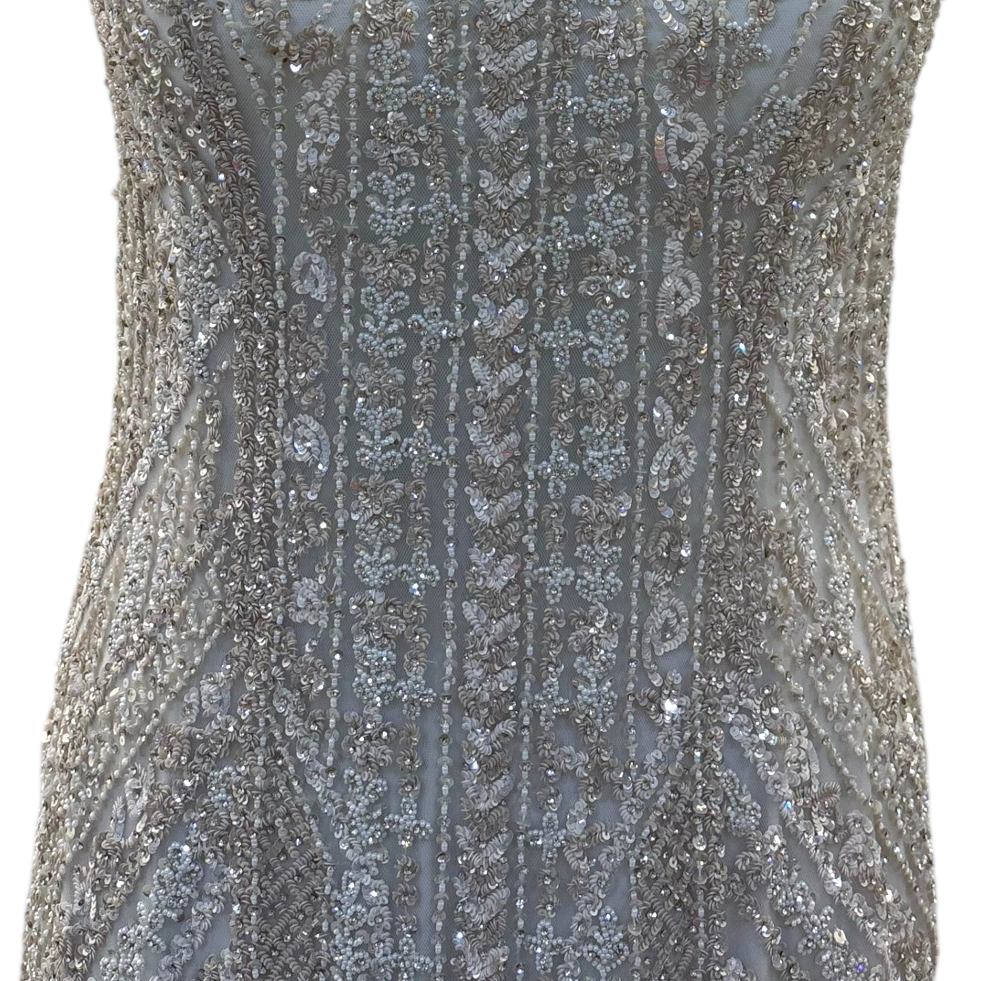 Seema Gujral Ivory Gown