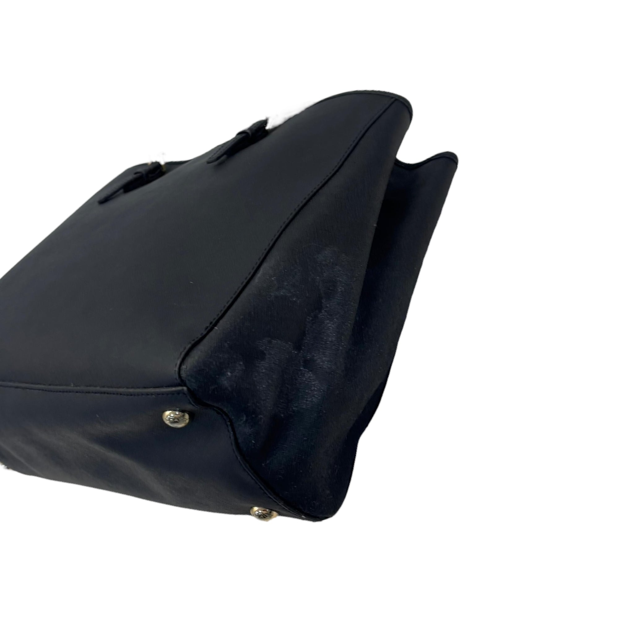 Michael Kors Navy Blue Saffiano Leather Large Selma Tote Bag