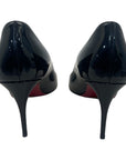 Christian Louboutin Black Patent Leather Pigalle Pumps EU 39