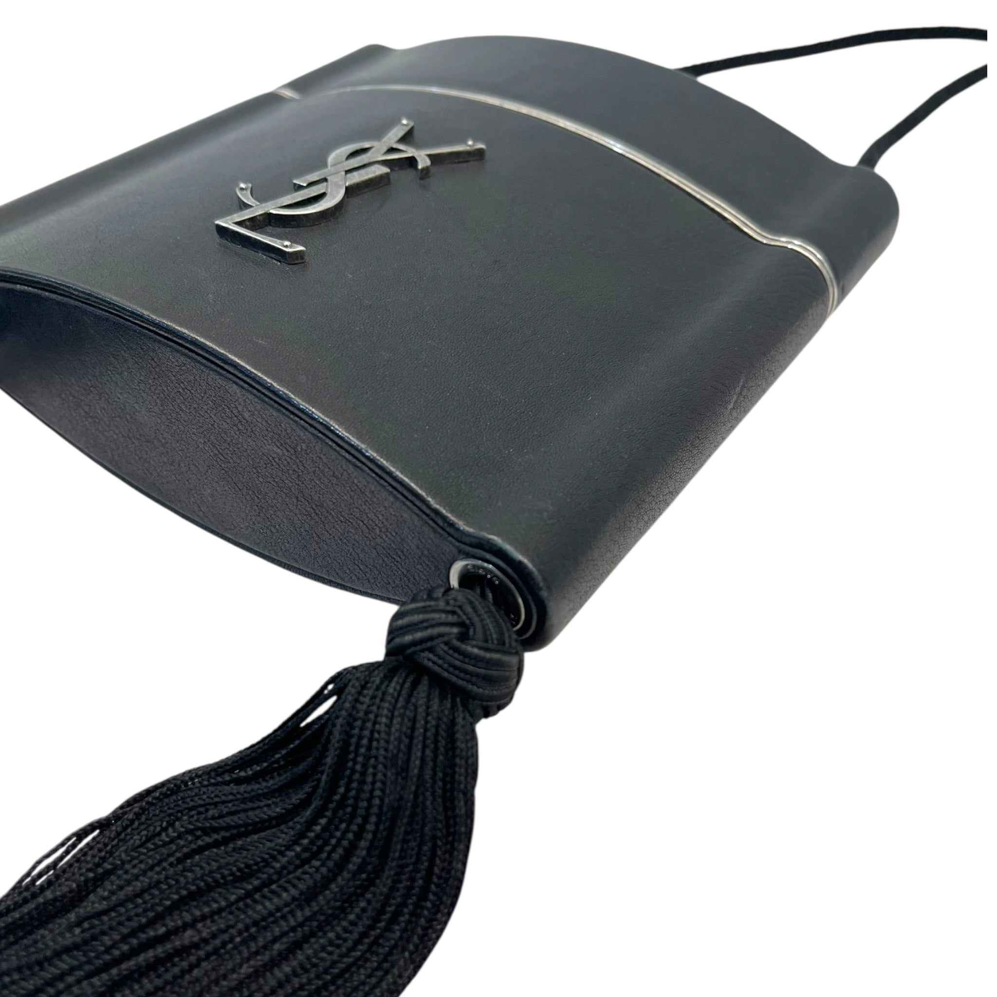 Saint Laurent "Tuxedo Box Minaudière" with Tassels Crossbody Bag