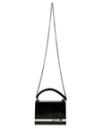 Karl Lagerfeld Gorse Glitter Box Top Handle Bag