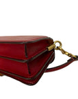 Coach Tabby Red Leather Shoulder Bag