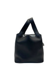 Hermes Picotin Lock 18 Black Clemence Palladium Hardware