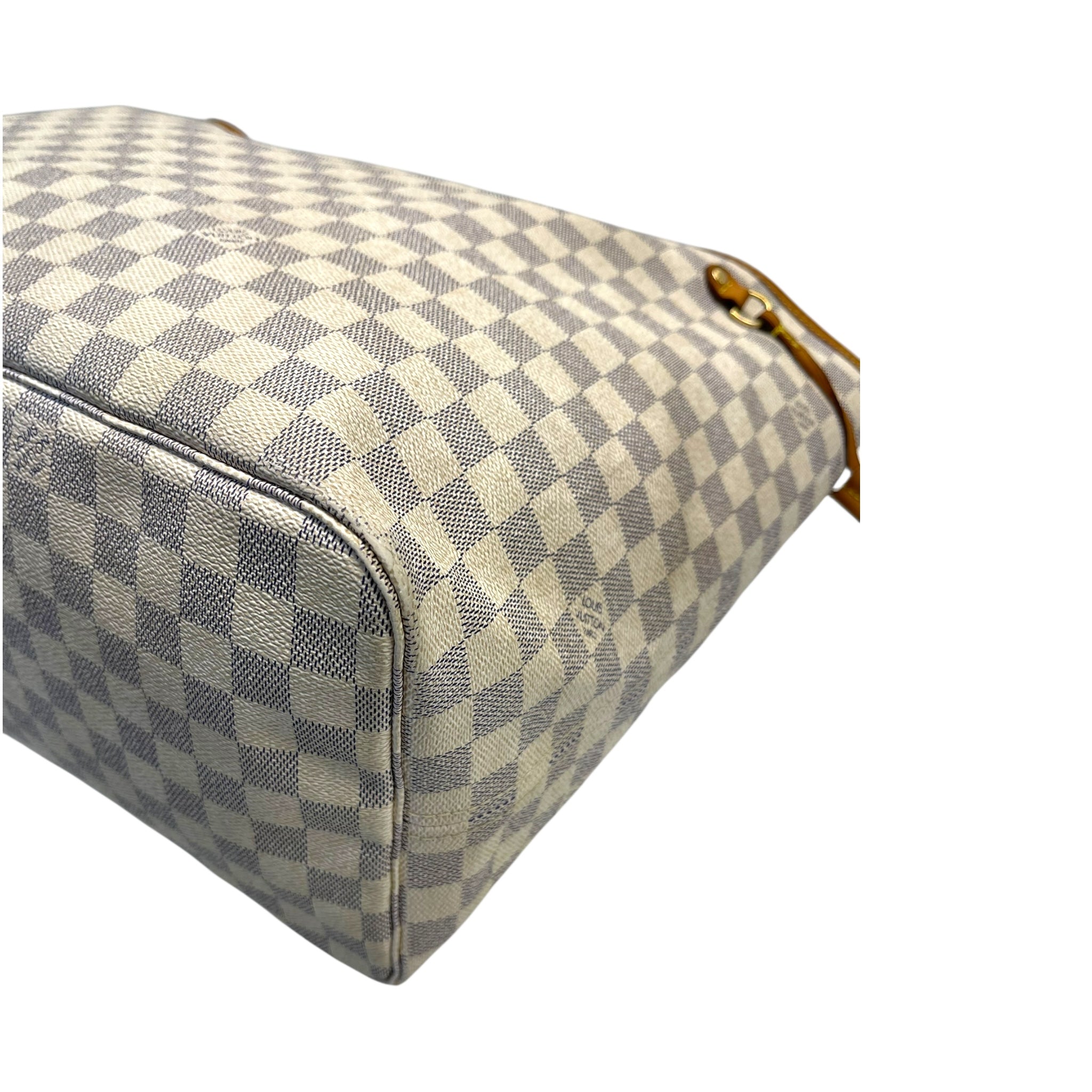 Louis Vuitton Neverfull GM Damier Azur Canvas Bag