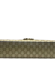 Gucci Metallic Beige Guccissima Leather Emily Chain Shoulder Bag