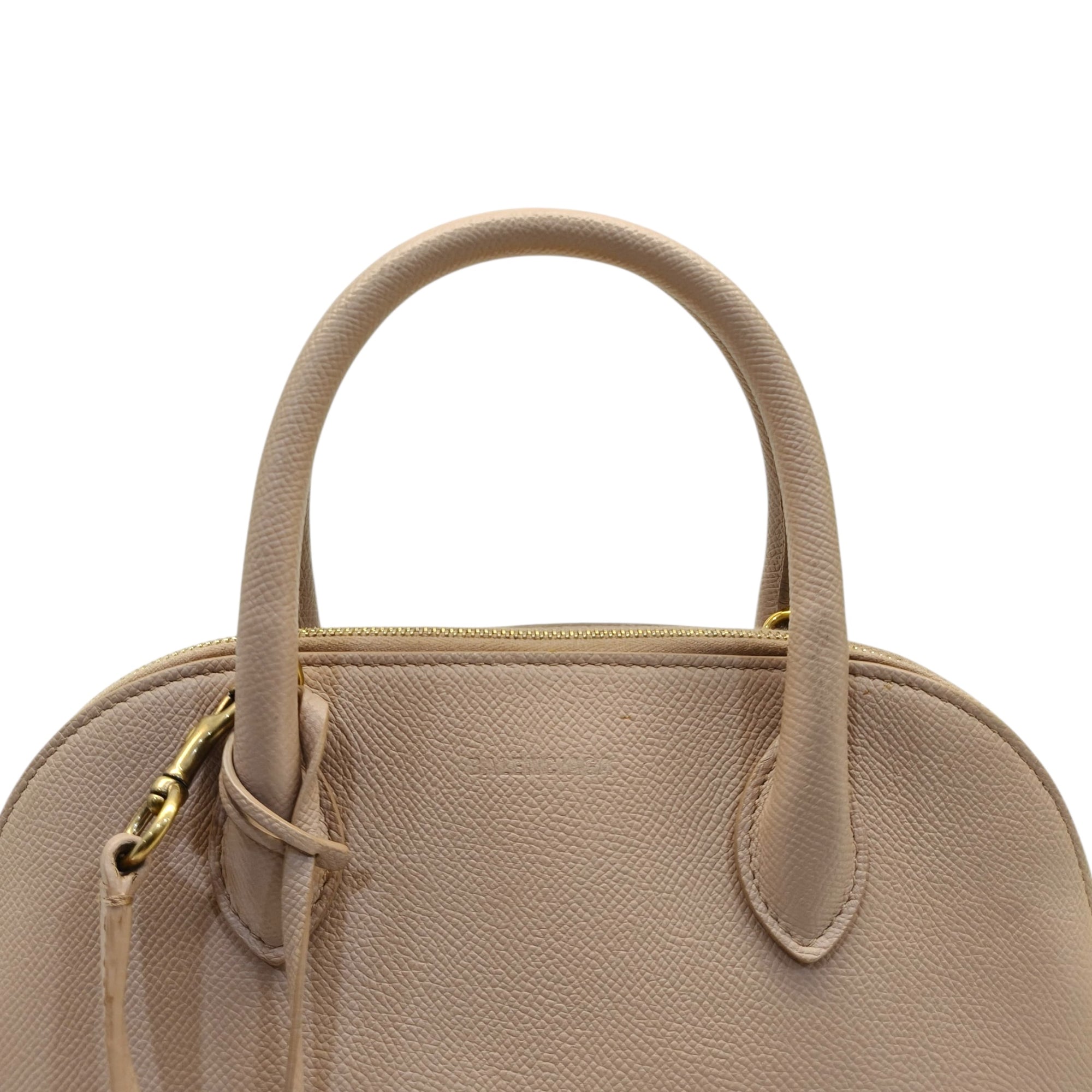 Balenciaga Beige Leather XXS Ville Satchel
