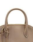 Balenciaga Beige Leather XXS Ville Satchel