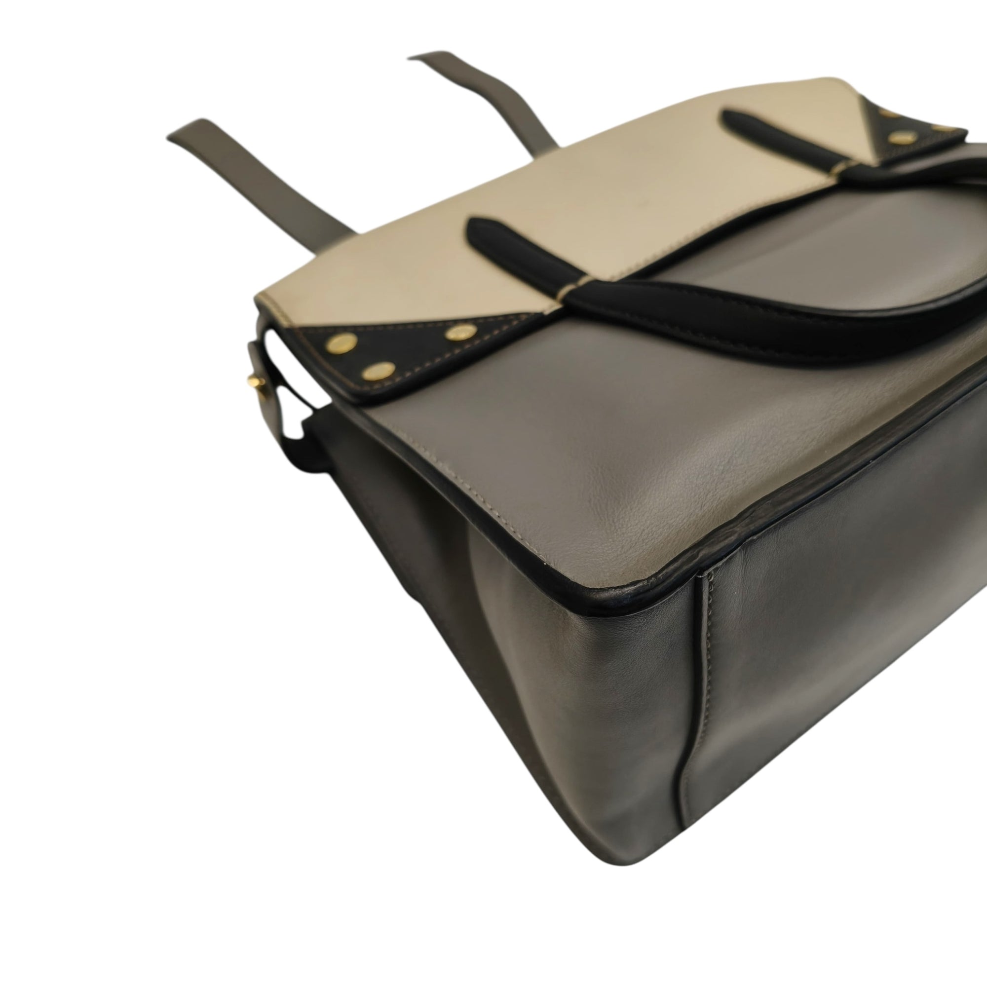 Fendi Tri-Color Grace Leather Flip Bag