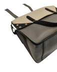Fendi Tri-Color Grace Leather Flip Bag